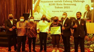 Mantap! KONI Kota Semarang Beri Jaminan Atlet Asuransi Keselamatan Kerja