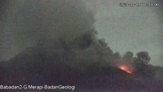 Merapi Kembali Semburkan Awan Panas Sejauh 2 Km