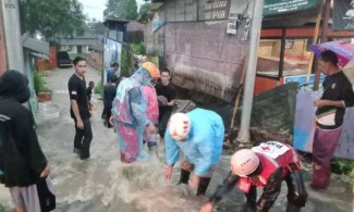 Banjir Sukabumi: Satu Warung Rusak dan Sejumlah Rumah Terendam