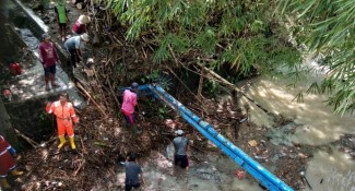 Diterjang  Banjir, Pasokan Air Bersih di 13 Dusun Terancam Terhenti