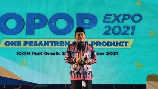 Opop Expo 2021 Dibuka, Produk Santri Penuhi Mall Gresik