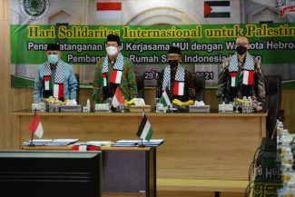 MUI Segera Realisasikan Pembangunan Rumah Sakit di Hebron Palestina