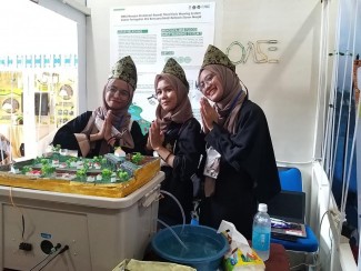 Keren, Mahasiswi Ciptakan Alat Peringatan Bencana Berbasis Masjid