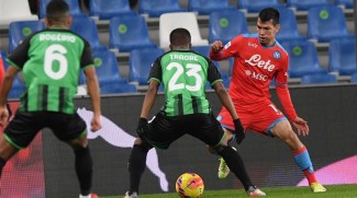 Sassuolo Tahan Imbang Napoli, Tiga Besar Semakin Panas