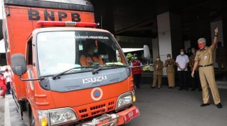 Jateng Kirim Logistik ke Pengungsi Semeru