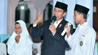 Pesantren Jadi Tempat Ideal Pembinaan Karakter, Begini Kata Presiden Jokowi