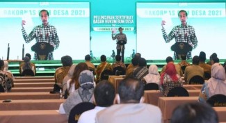 Jokowi: BUM Desa Harus Lakukan Transformasi Ekonomi