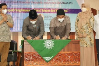 BAZNAS Tandatangani MoU dengan UMJ Perkuat Keilmuan Zakat