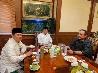Sowan ke PBNU, Menag Siap Jalin Kerja Sama dengan Seluruh Ormas