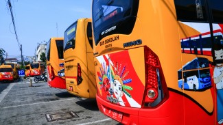 Pemprov DKI Kerahkan 11 Bus Sekolah Percepat Sebaran Vaksinasi