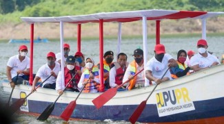 Presiden Jokowi Resmikan Bendungan Bintang Bano Senilai Rp1,44 Triliun