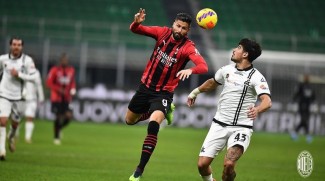 Dramatis, Spezia Permalukan AC Milan 2-1 di San Siro