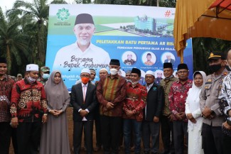 Dukung Pengembangan Pendidikan Pesantren, Buya Mahyeldi Hadiri Peletakan Batu Pertama Pesantren Ar Risalah 2