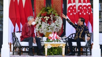 Bertemu PM Singapura, Presiden Jokowi Bahas Isu Myanmar