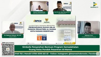 BPKH-BAZNAS Serahkan Bantuan Ruang Kelas Baru Ponpes Al-Manna Padang Sidempuan