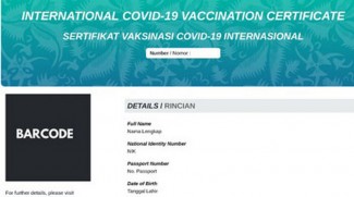 Kemenkes Terbitkan Sertifikat Vaksin Internasional Standar WHO