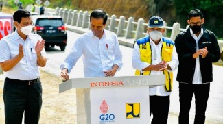 Presiden Jokowi Resmikan Jalan Bypass Balige Senilai Rp176 Miliar