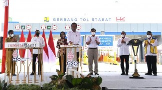 Jokowi Resmikan Jalan Tol Binjai-Stabat Sepanjang 11,8 Kilometer