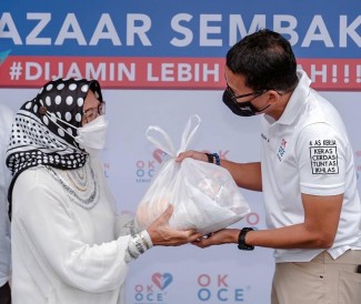 OK OCE Luncurkan Program Sembako Murah Berbasis Masjid