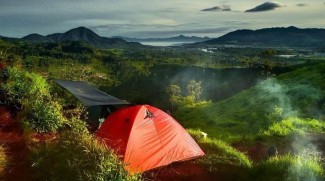 Taman Langit Pangalengan, Kawasan Terbaik Menikmati Sunset dan Berkemah