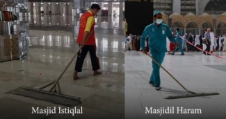 Alat Pembersih Lantai Masjid Istiqlal Terinspirasi dari Masjidil Haram