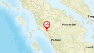 Gempa Magnitudo 6,2 Guncang Sumbar, Tidak berpotensi Tsunami