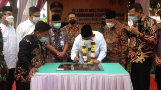 Resmikan Groundbreaking GOR Grand Wisata, Ini Harapan Pemkab Bekasi
