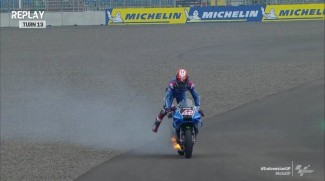 Motor Alex Rins Semburkan Api, Begini Kata Bos Suzuki