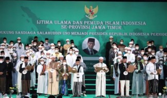 Forum Ijtima Ulama Jatim Deklarasikan Sandiaga Uno Jadi Capres