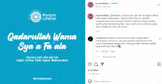 Kajian Asatidzah Muslim Life Fair Batal, Pameran UMKM tetap Jalan