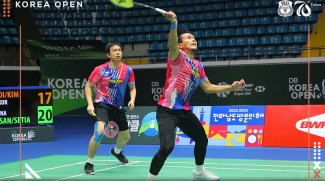 Menang Mudah atas Wakil Korsel, Ahsan/Hendra Melaju ke Semifinal