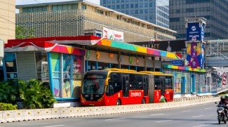 Demo Mahasiswa di DPR, TransJakarta Tetap Beroperasi Normal