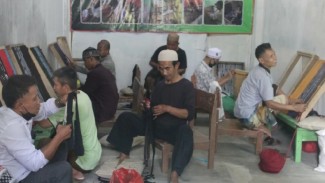 Ponpes Al-Anshor Bogor Manfaatkan Tunanetra Berkreasi