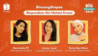 Tiga Perempuan Hebat Ini Ekspresikan Diri Melalui Kreasi