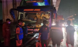 Kecelakaan Bus Penyebab Jalur Tol Cikarang hingga Karawang Macet