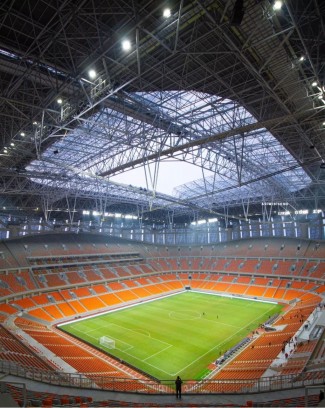 Pertama Kalinya, Shalat Idul Fitri Akbar di Stadion JIS