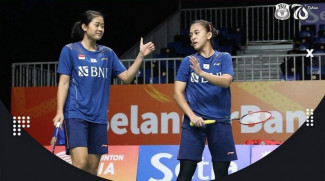 Febriana/Amalia Bungkam Ganda Prancis, Indonesia Memimpin 2-0