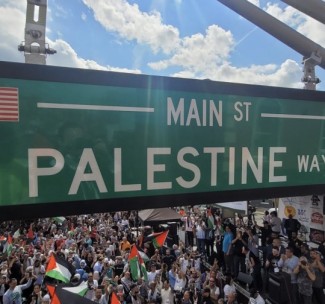 Ribuan Orang Rayakan Perubahan Nama Jalan di New Jersey Jadi Palestine Way
