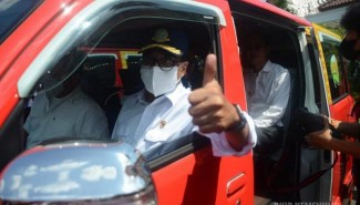 Kemenhub Beri Layanan Angkutan Feeder di Kota Palembang