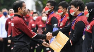 Dapat Bonus dari Jokowi, Kontingen Indonesia Apresiasi Pemerintah