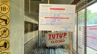 Penampakan Holywings Vendetta Usai Disegel Satpol PP DKI