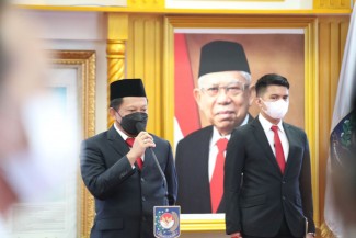 Mendagri Lantik Tomsi Tohir sebagai Irjen Kemendagri