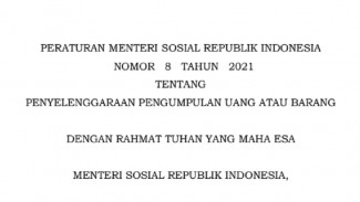 Izin PUB ACT Dicabut, Ini Isi Permensos 8 Tahun 2021