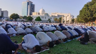 Khutbah Id, Lukman Hakim Sampaikan Islam sebagai Nilai Universal