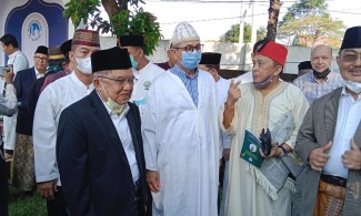Jusuf Kalla Sampaikan Pesan Persatuan Usai Shalat Id di Al Azhar