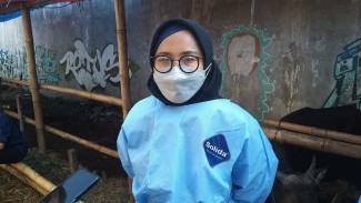 50 Personel Diturunkan untuk Cek Kondisi Hewan Kurban di Bekasi