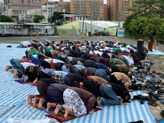 500 Umat Muslim Indonesia Gelar Salat Idul Adha di Taoyuan Taiwan