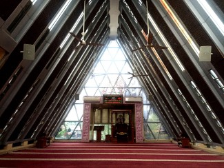 Masjid Jami Darussalam Sediakan Tempat Istirahat untuk Jemaah