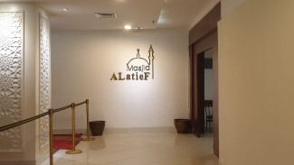 Berdiri Megah di Dalam Mal, Masjid ALatief Bisa Tampung 1.400 Jamaah