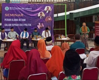 Sambut Tahun Politik, MUI Jakarta Gelar Seminar Gali Peran Ideopolitik Ulama Betawi